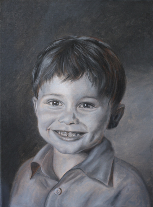 Kinder malen, Gesichter malen altmeisterlich mit Grisaille - <b>Monika Kunze</b> - jona