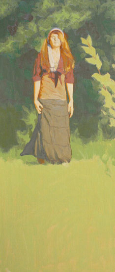 Menschen malen mit Ölfarben - Portrait einer Frau - Dan Schultz