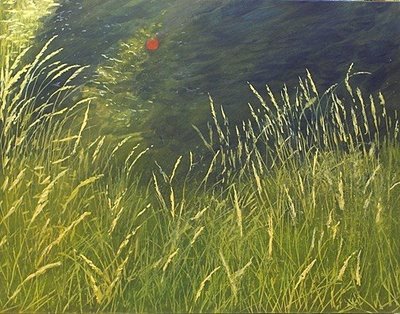 Acryl Anleitung Gras malen  - Brian Rice