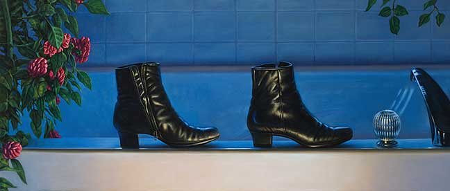 Ölmalerei lernen -Mit Ölfarben Malen- Anleitung -Tipps-Die Laufenden Stiefel - Walking Boots - Philip Howe