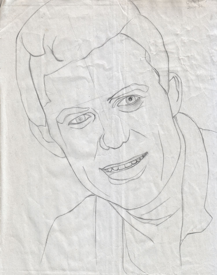 Gesicht Augen Nase Zeichnen-Portrait Zeichnen ein Mann- Anleitung - David Te
