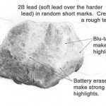Steine zeichnen lernen- Felsen zeichnen –Berge zeichnen Anleitung – Diane Wright