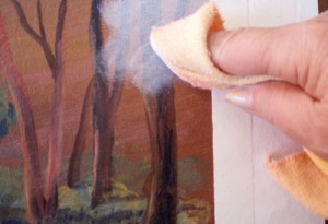 Geheimnisse der Malerei- Nebel,Staub und Sonnenstrahlen malen- Anleitung von Julie Duell