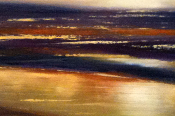 Sonnenuntergang mit Ölfarben malen Anleitung von Gina de Gorna
