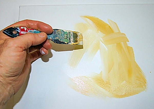 Zahnräder in Mischtechnik Airbrush  Acryl aus dem Buch Luft und Pinsel von Georg Huber